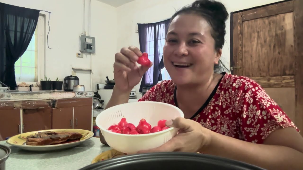 Talking while eating 