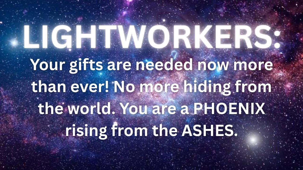 🕊️✨ LIGHTWORKERS: Your Gifts Are Needed Now More Than Ever!! No More Hiding From The World! 🕊️✨