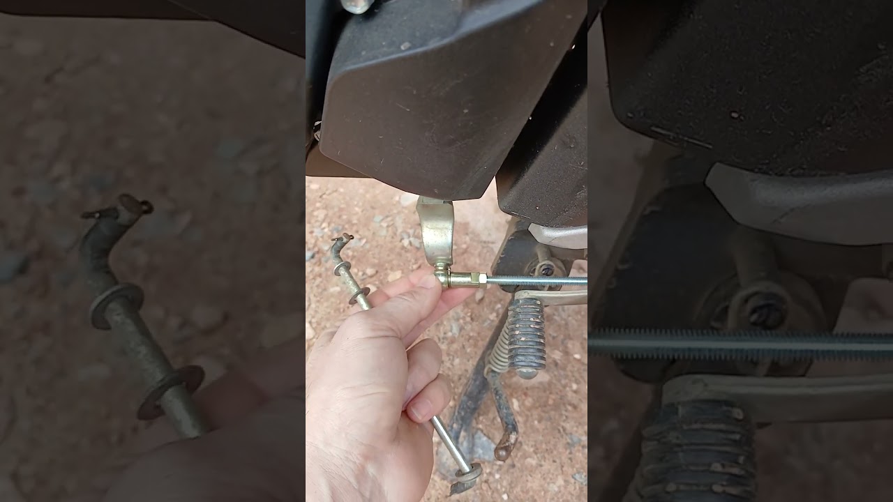 Fz15 como tirar folga do pedal de cambio!