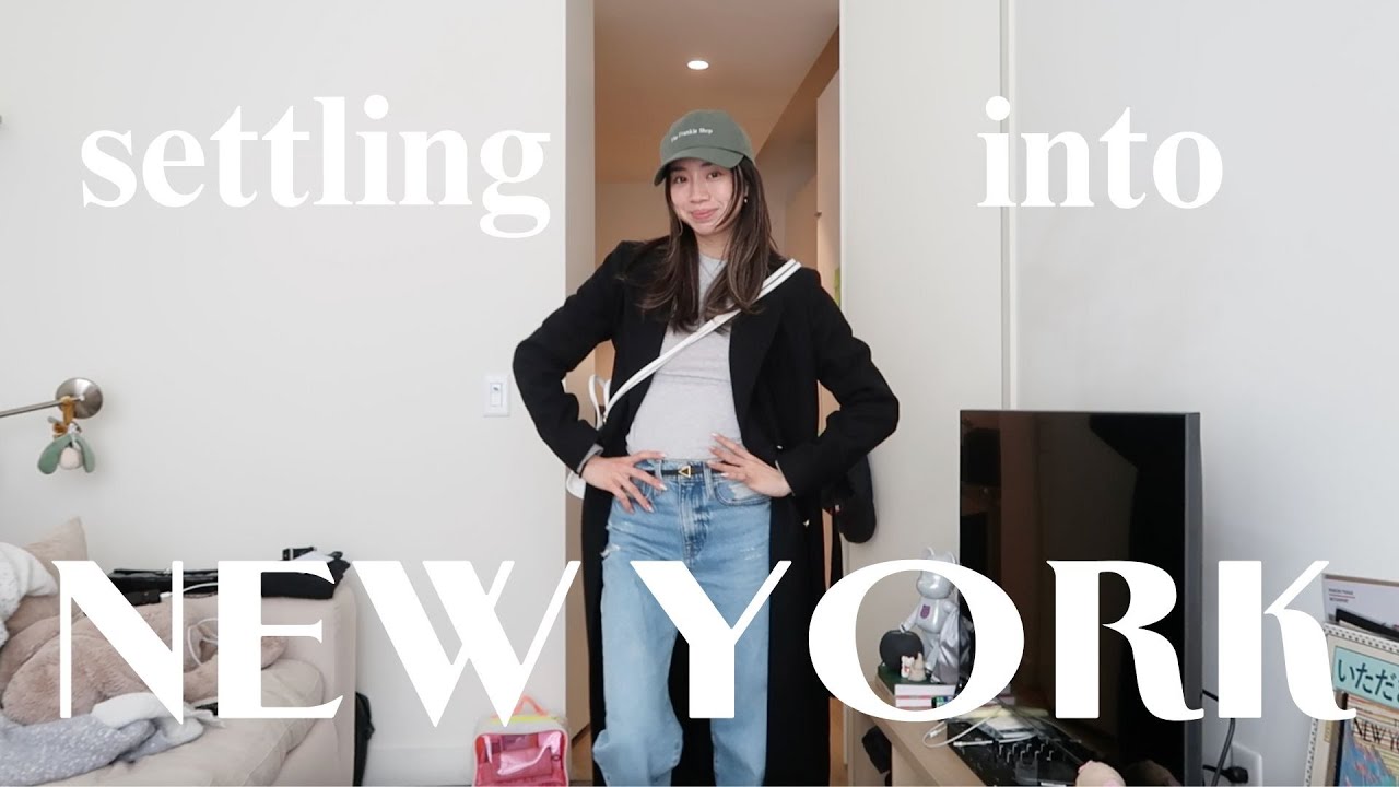 back in nyc｜pr unboxing, why i moved to new york, soho date, cleaning up the studio
