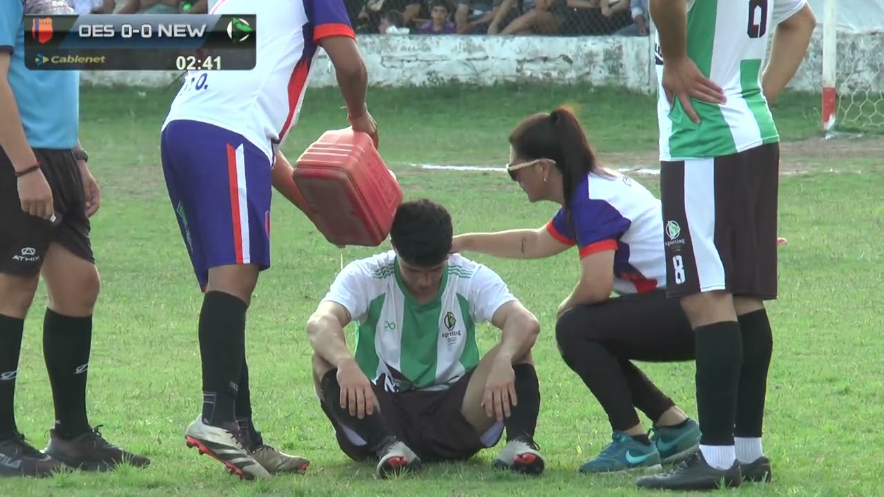 Barrio Oeste 0 Jorge Newbery 2 - Semifinal Vuelta Liga del F&uacute;tbol Galvense