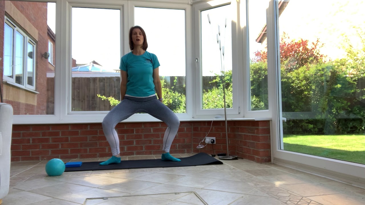 Beginners/improvers Pilates class
