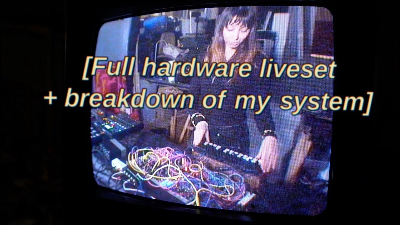20 min  full hardware liveset + breakdown of my setup (techno)