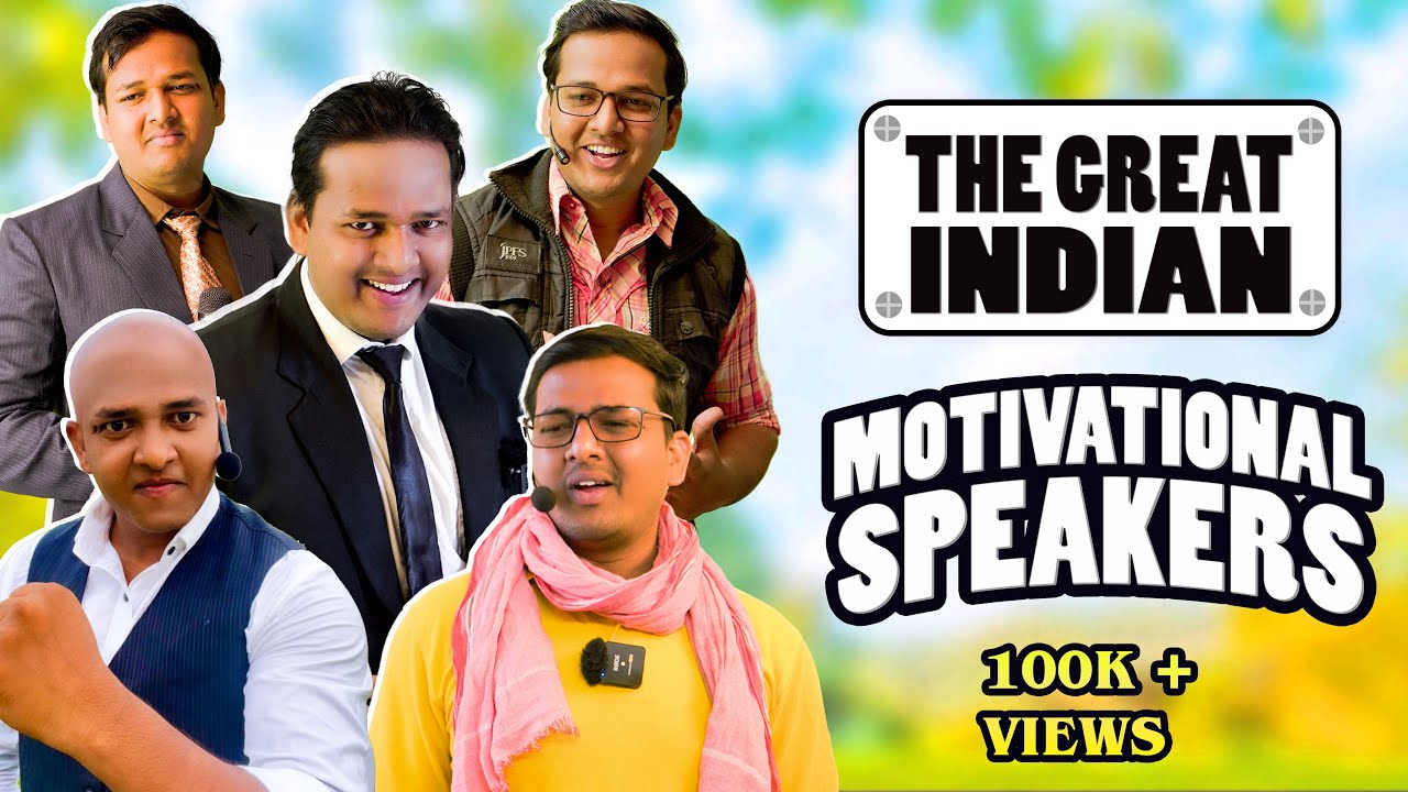 Great Indian Motivational Speakers || Motivational speakers parody by Sabir dhanwala