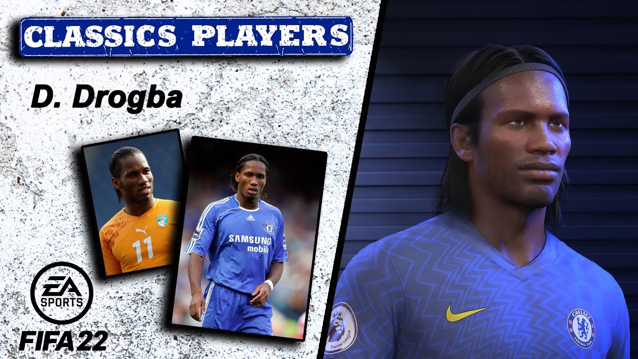FIFA 22 - How to create D. DROGBA (Classics Players)