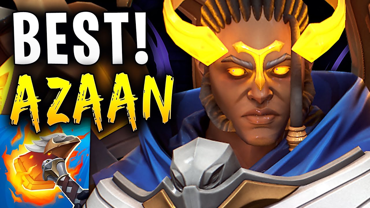 THE ONLY BUILD TALENT COMBO! - Paladins Azaan Gameplay Build