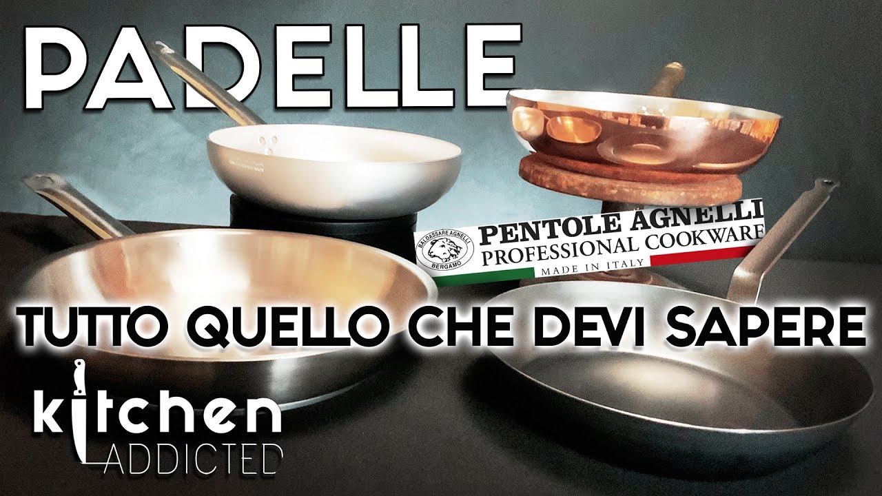 LE PADELLE | pregi e difetti dei materiali | RAME ACCIAIO ALLUMINIO FERRO