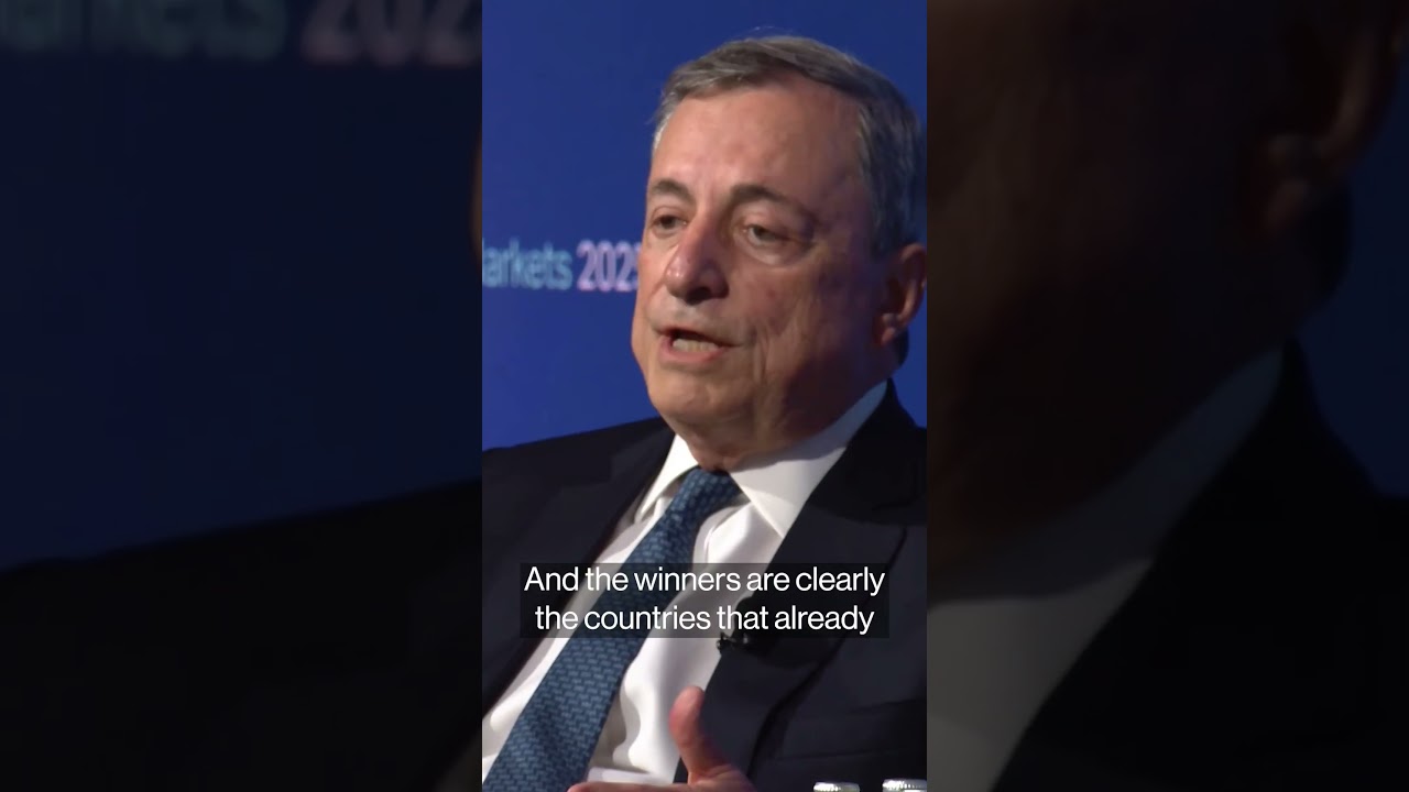 Mario Draghi Says #ai is as transformative as electricity was #tech