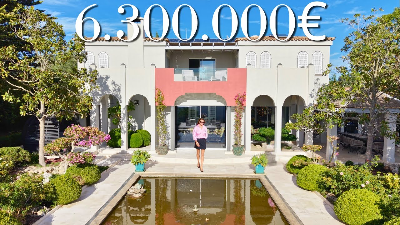 Luxus Villa nahe Santa Ponsa mit Pool und Meerblick in Mallorca kaufen mit Rossitza Hantelmann