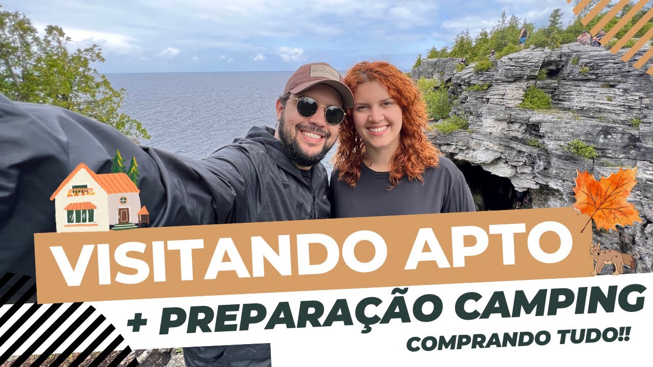 ☀️ Visitando Apartamentos - Housing e Preparação pro Camping | Um dia comigo morando em Montreal⛺️
