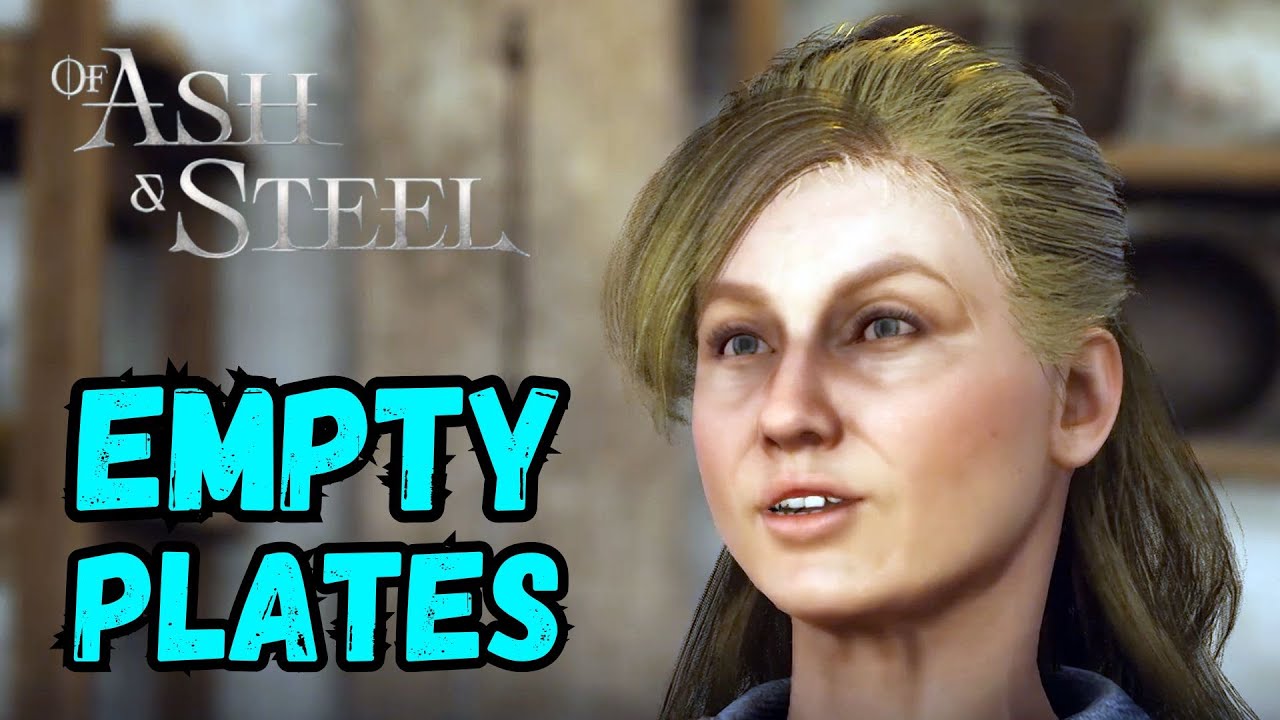 Of Ash and Steel: EMPTY PLATES Walkthrough Guide 🥩🐠 #ofashandsteel #rpg