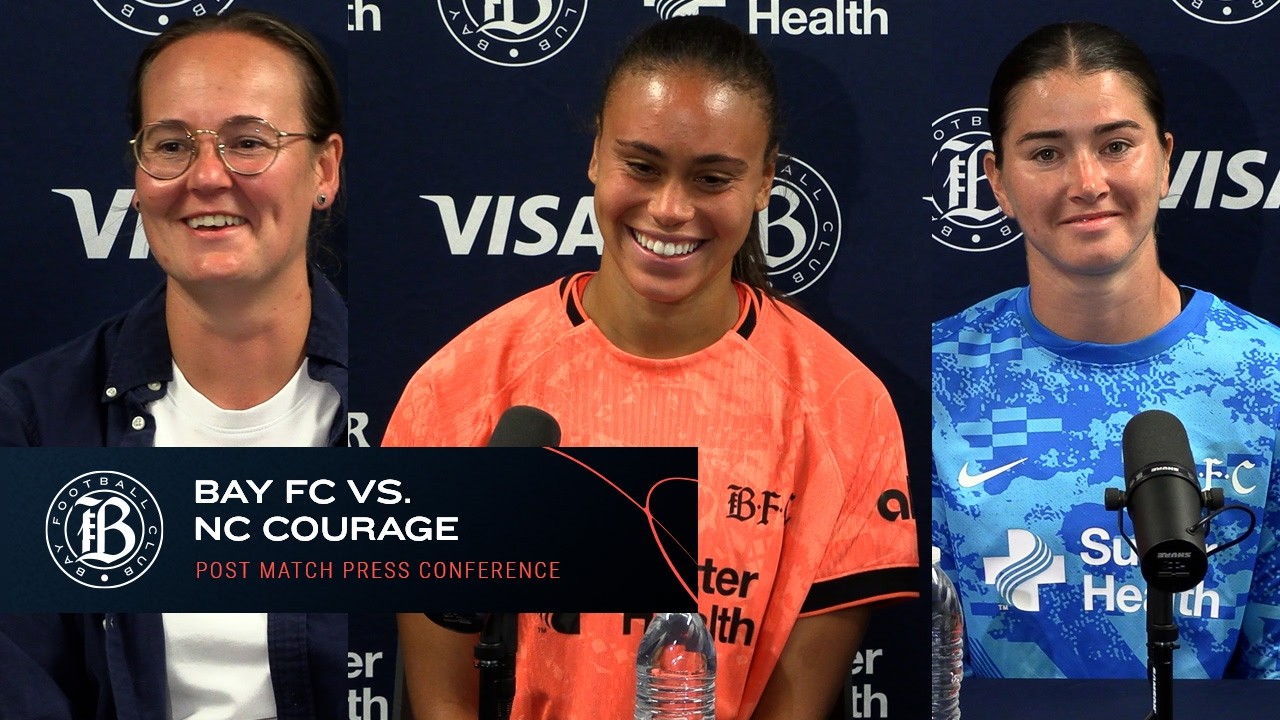 Bay FC vs North Carolina Courage Post-Match Press Conference