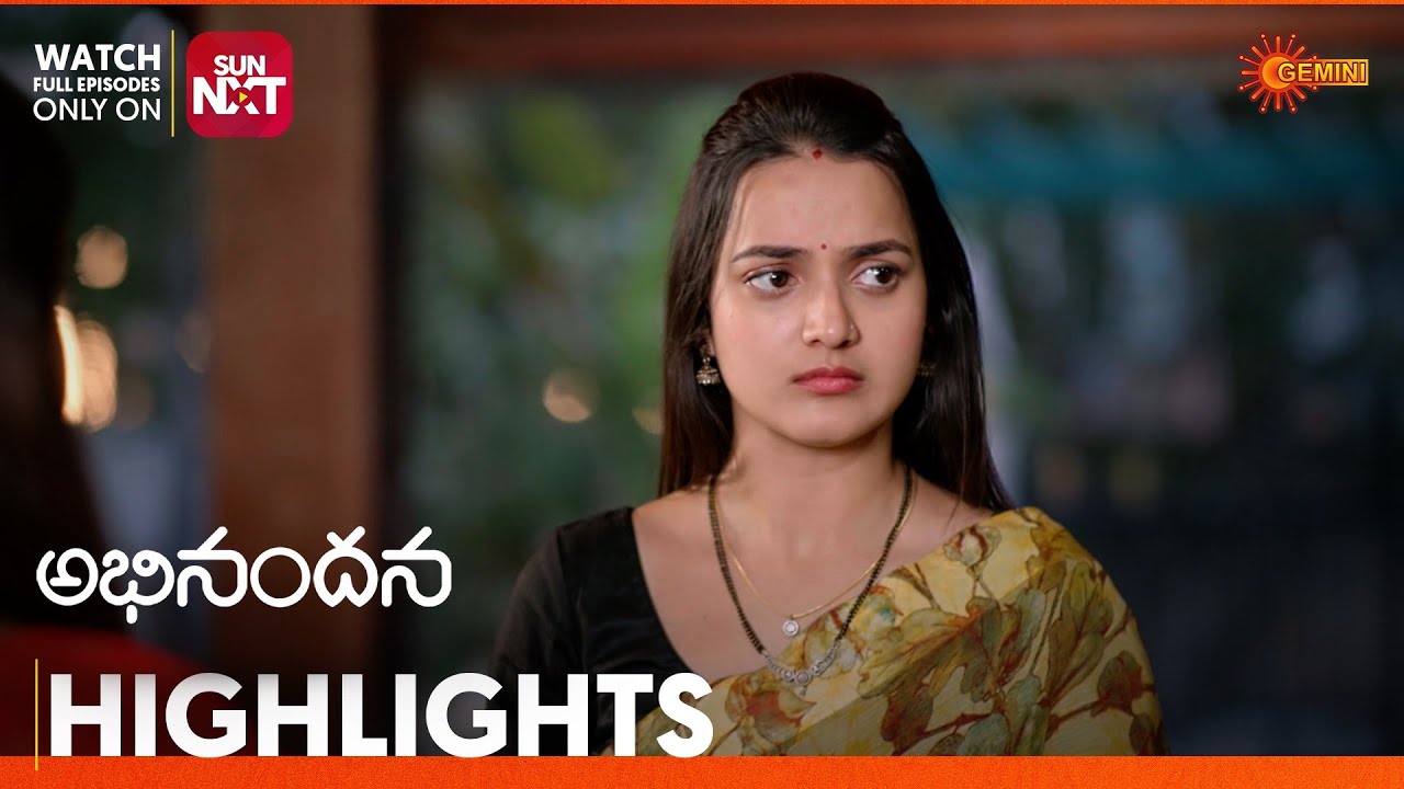 Abhinandana - Highlights of the day | Watch full EP only on Sun NXT | 04 Mar 2026 | Gemini TV