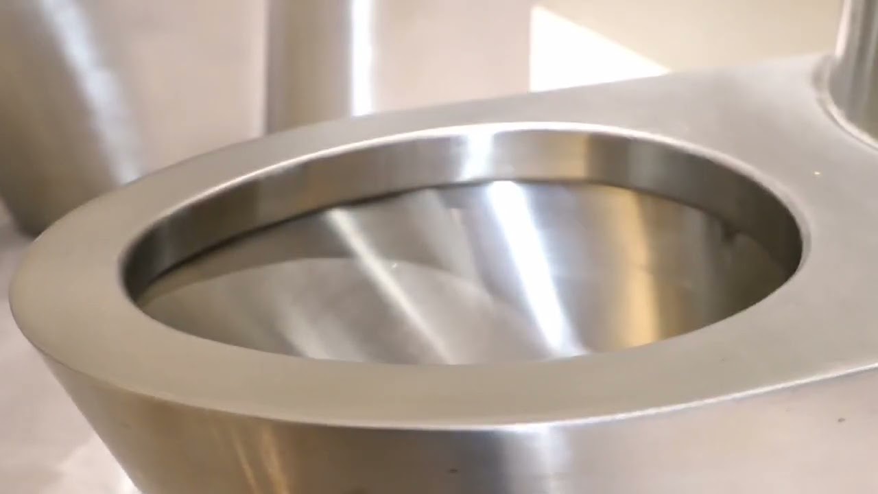 Stainless Steel Prison Combination Toilet Pan With Wash Basin Combo