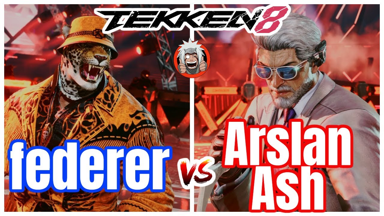 T8 federer (King) vs Arslan Ash (Victor) - TEKKEN 8 -