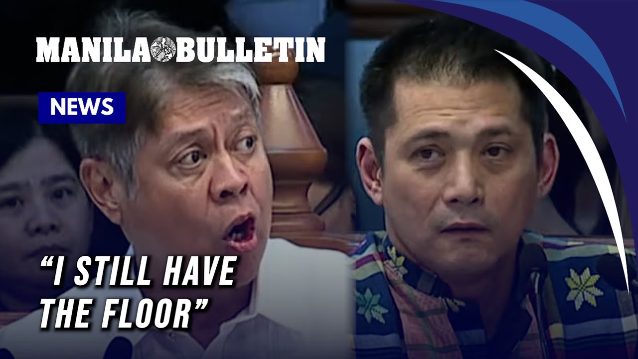 Tensions arise between Pangilinan, Padilla during Senate plenary