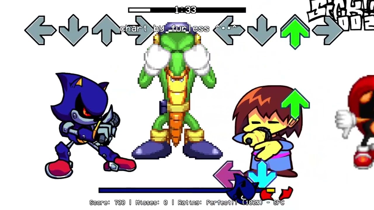 Live Spitacular (undertale vs.mettaton) custom chart