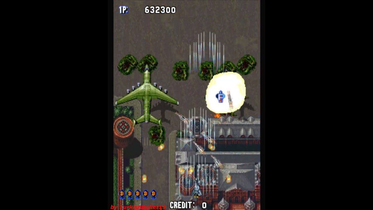Aero Fighters Special [USA] (Arcade) - (Stage 6A - The Red Square, Russia | Hard) 