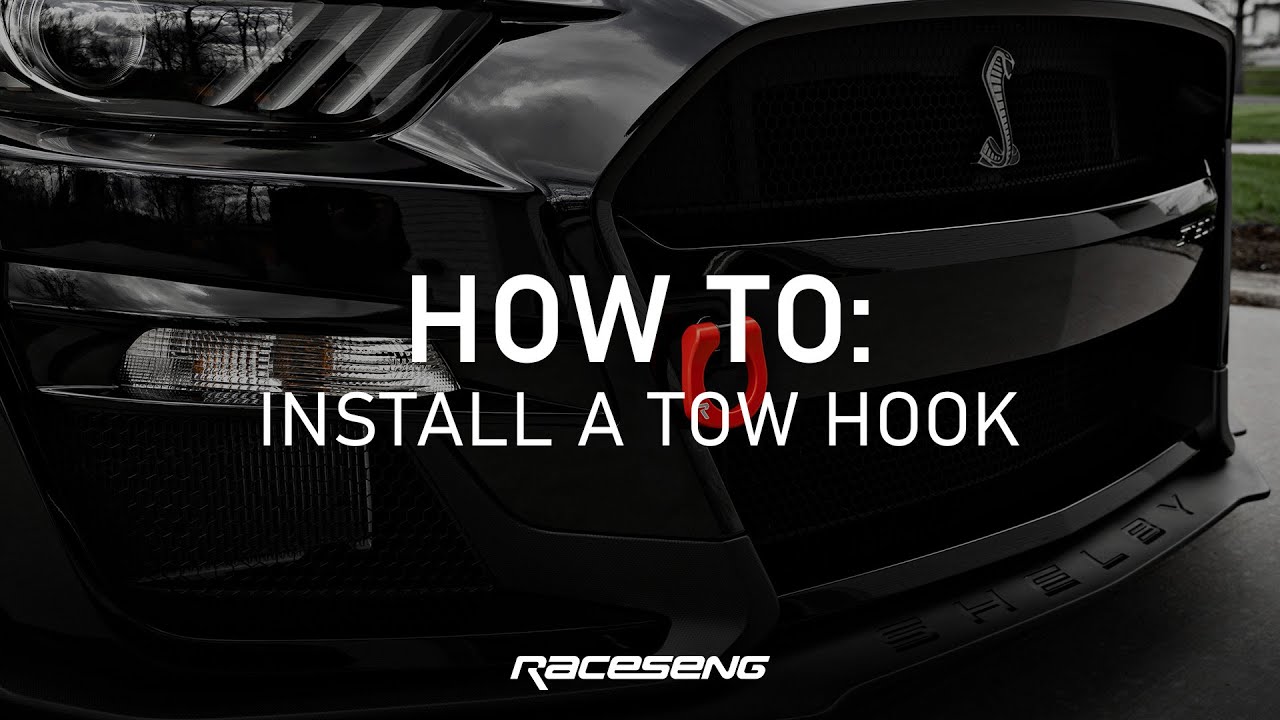 HOW TO INSTALL A RACESENG TOW HOOK