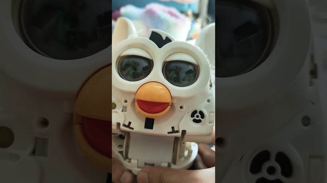 Skinned Furby 2012 repair attempt test