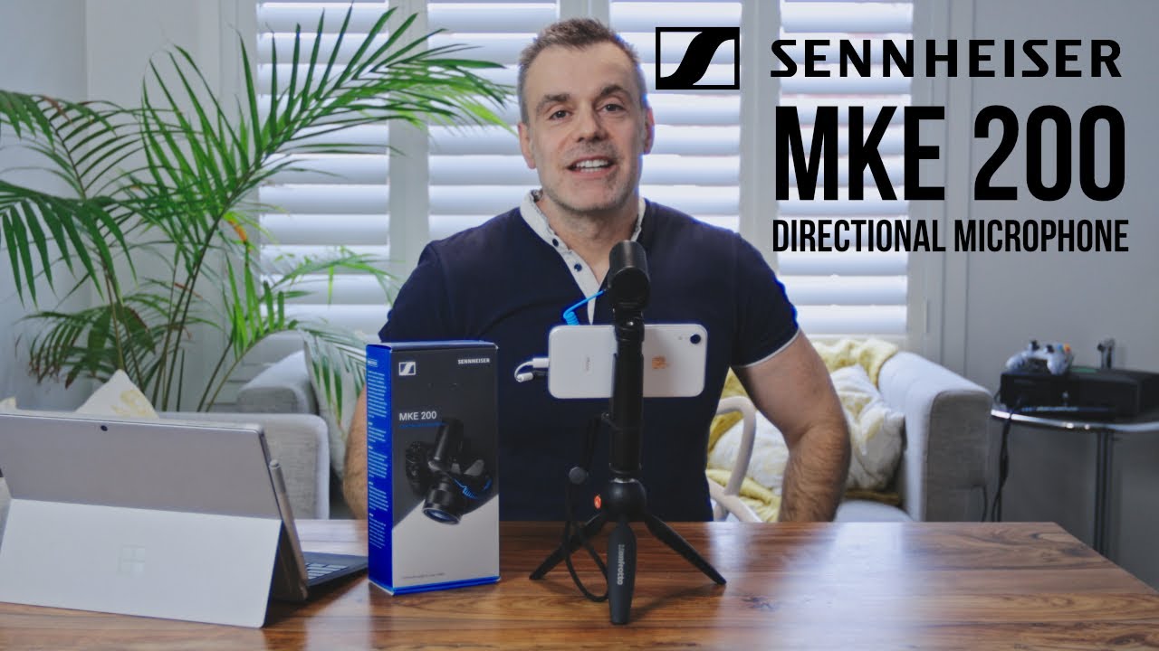 Компактный направленный микрофон Sennheiser MKE200 для вашей камеры или iPhone