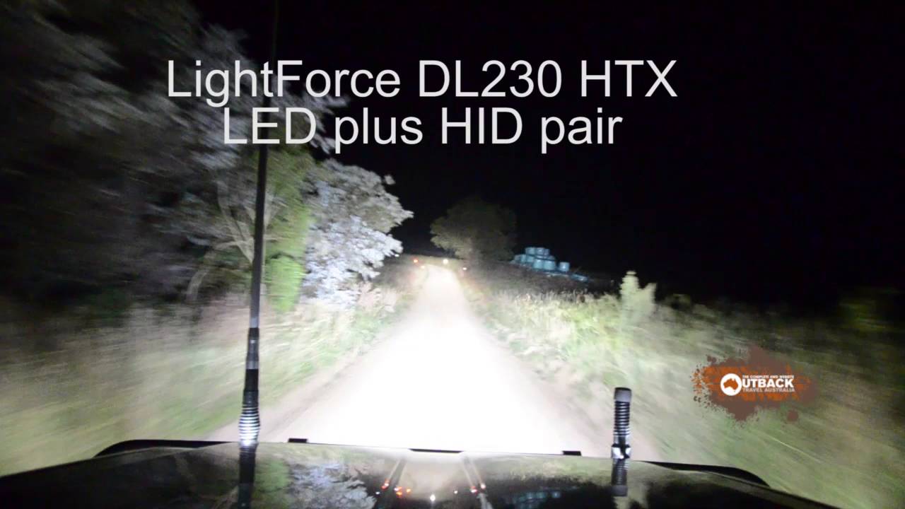 LightForce hybrid HID-LED driving lights -  March 2016