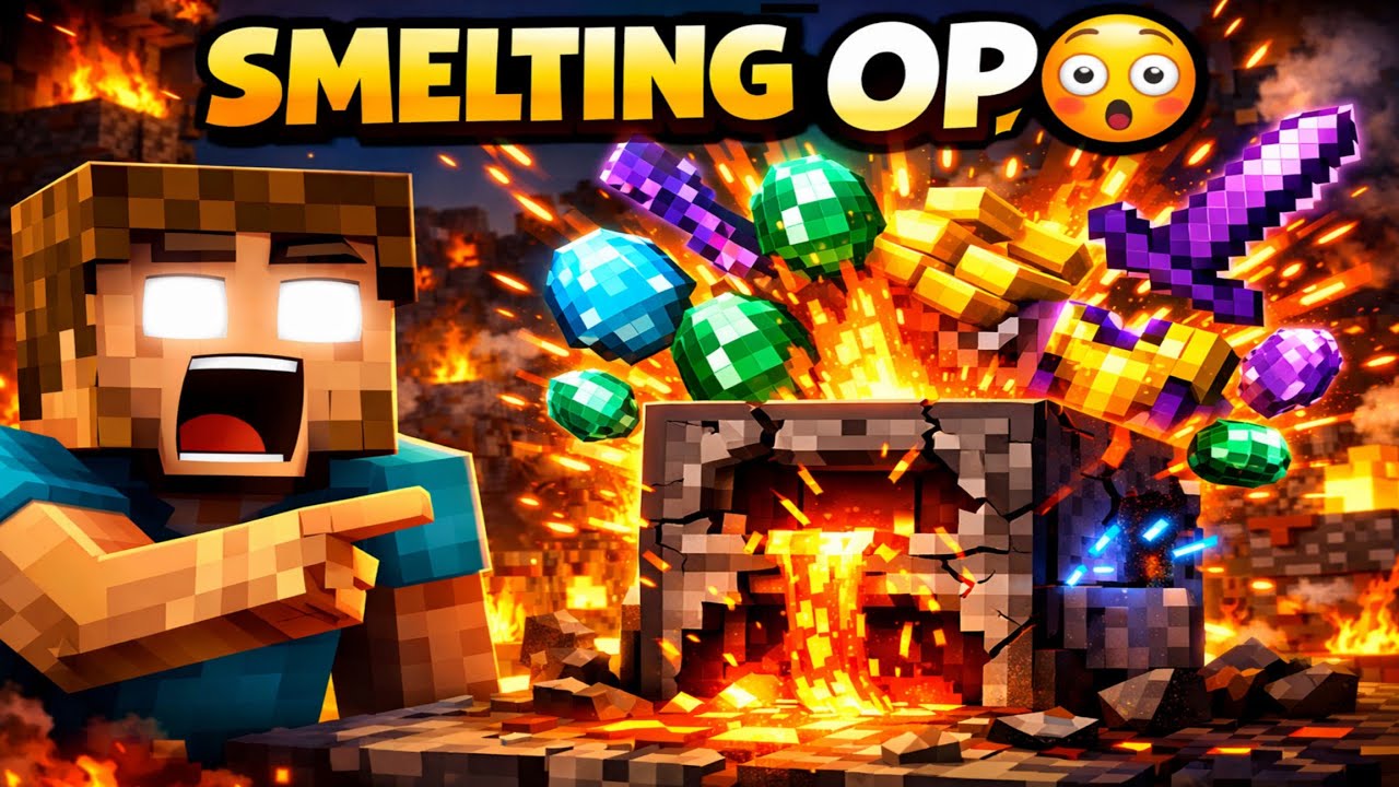 Smelting Is BROKEN in This Minecraft World 😳