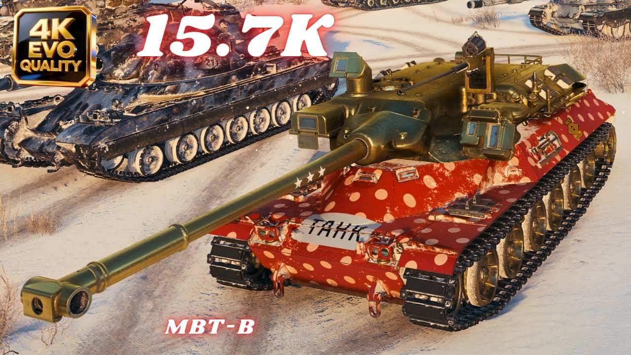 MBT-B 15.7K Damage 9 Kills Unseen Endgame | World of Tanks | Mir Tankov