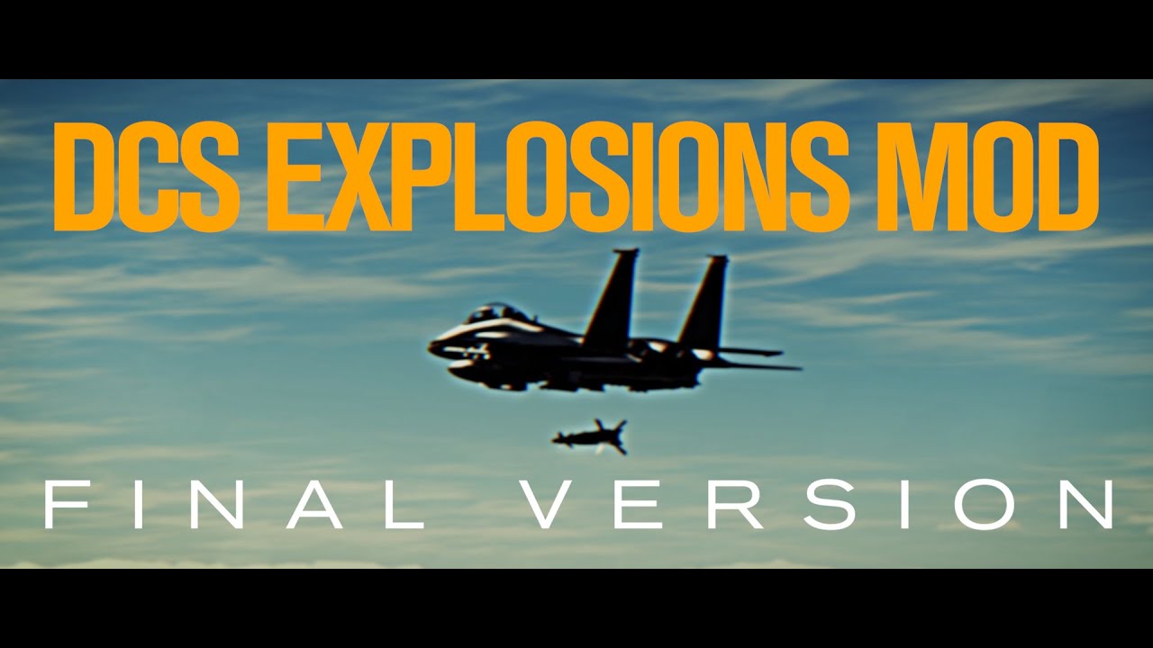 DCS | Explosions Mod Final Version (No IC) #dcsworld #eagledynamics #mod #f15 #strikeeagle