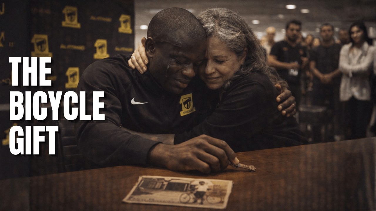 A Stranger Gave Kanté a Free Bicycle When He Was 12 and 21 Years Later His Widow Found Him