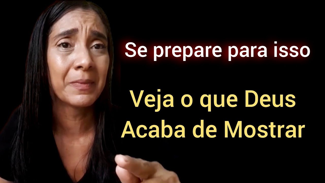 Alerta-Veja o que Deus acaba de Mostrar a Ela veja o que Deus Mostrou a Ela dessa vez. 
