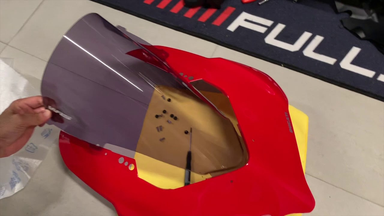 How to Install a WRS Windscreen on a Panigale V4 V4S V4R | Motomillion