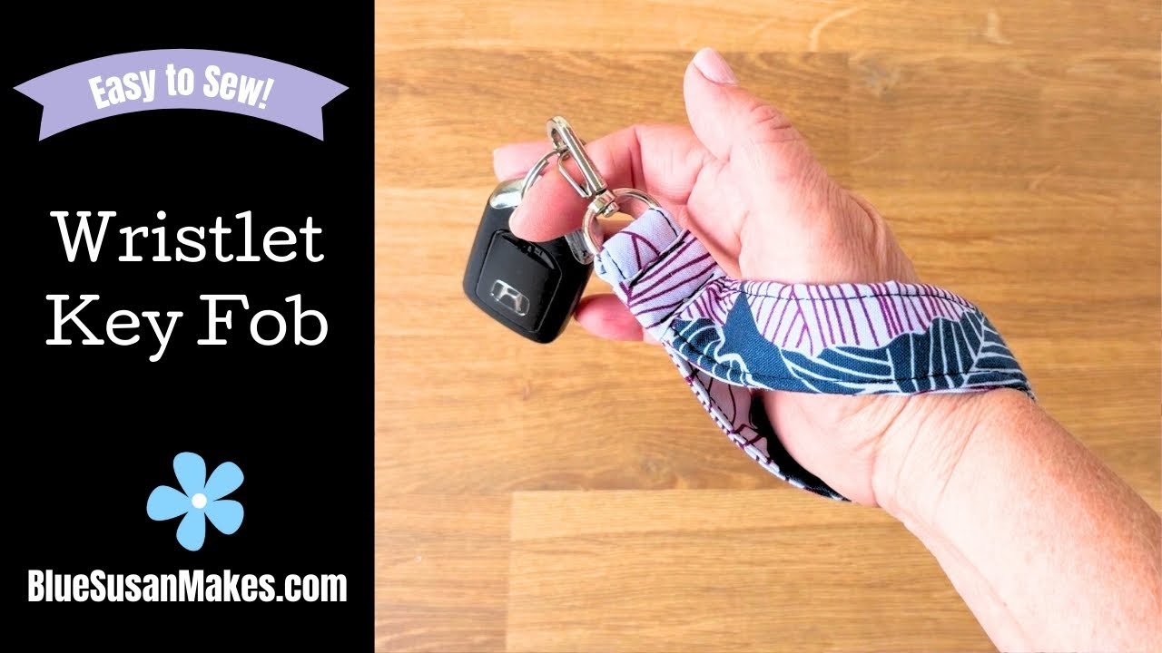 How to Sew a Wristlet Key Fob