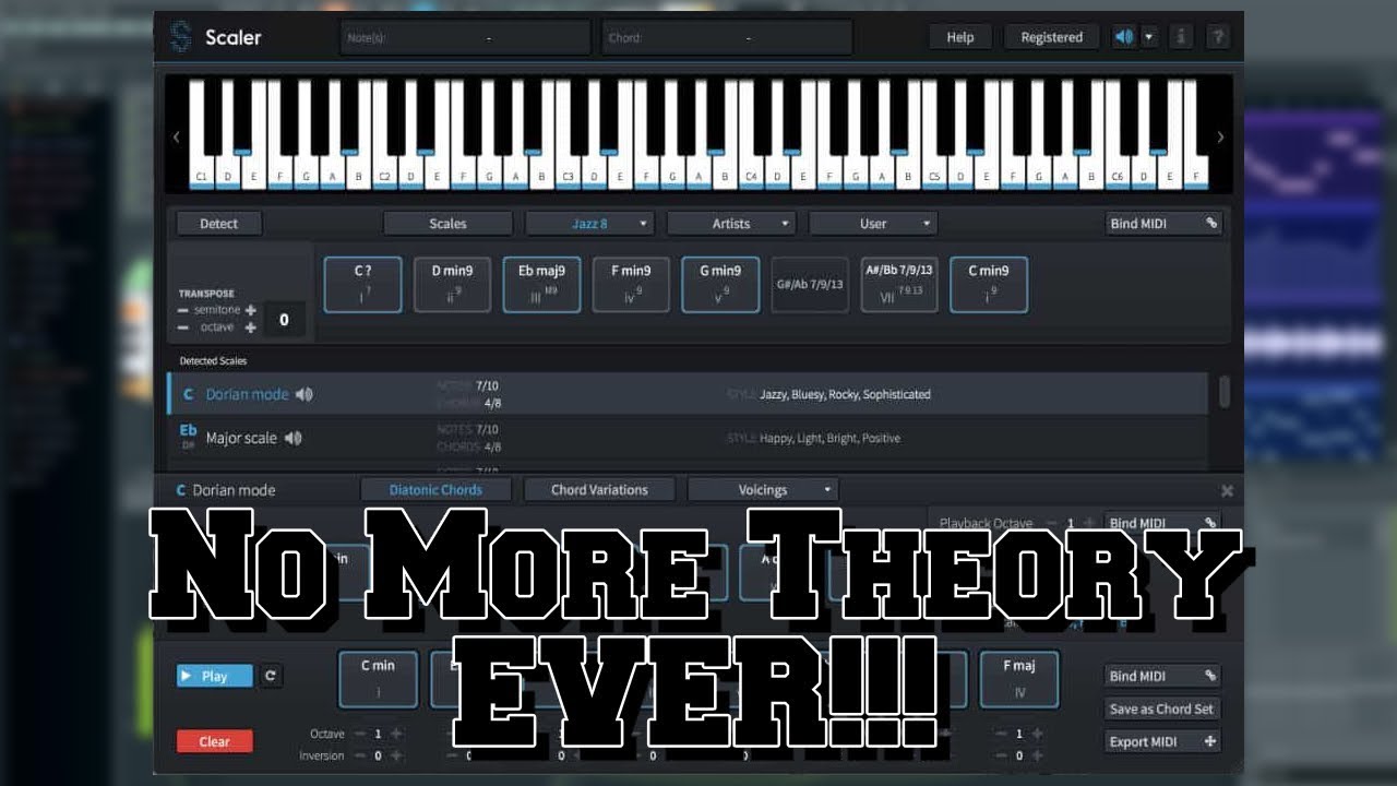 No More Music Theory EVER!!!!!! (Scaler Plugin Reiveiw)