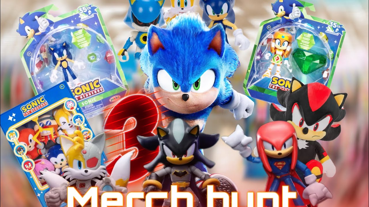 SONIC THE HEDGEHOG MERCH HUNT | season 1 episode:3
