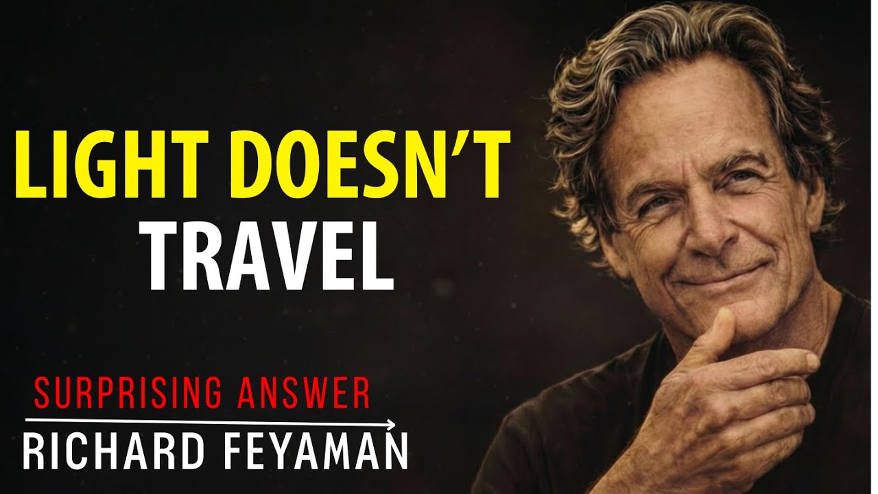 Why Nothing Can Beat the Speed of Light - What Feynman discovered will BLOW YOUR MIND