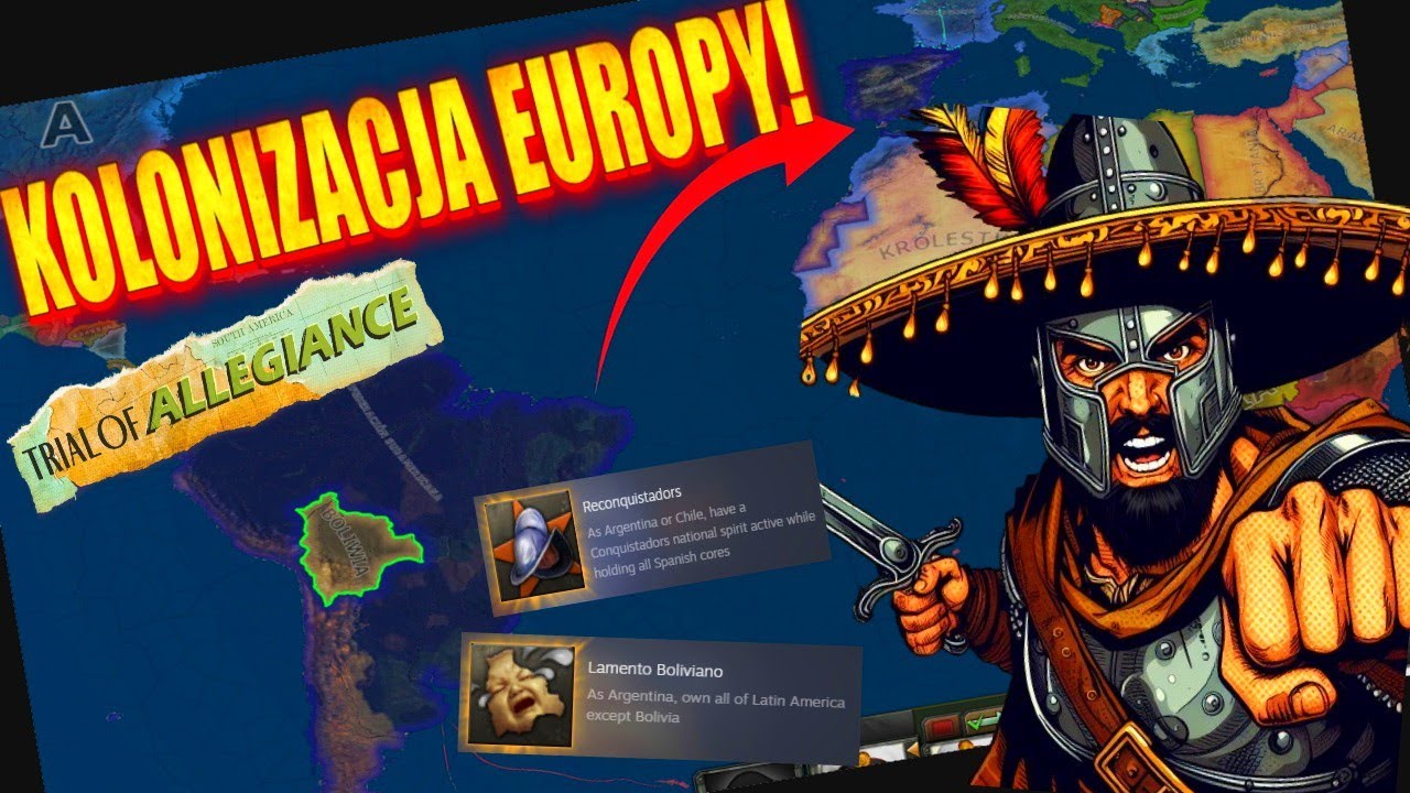 ARGENTYNA TO TEST NA MOCNĄ PSYCHĘ! | Hearts of Iron IV Trail of Allegiance