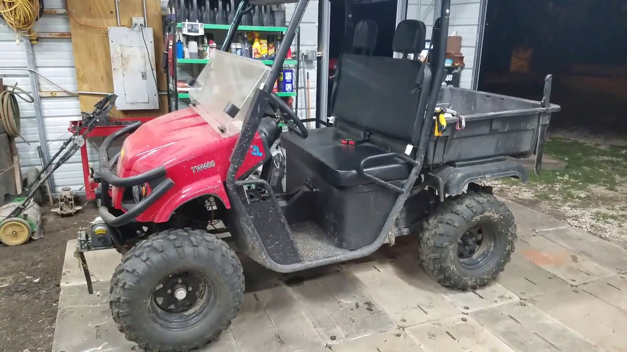 Modifications I've made to my TW400 (Trail Wagon 400)