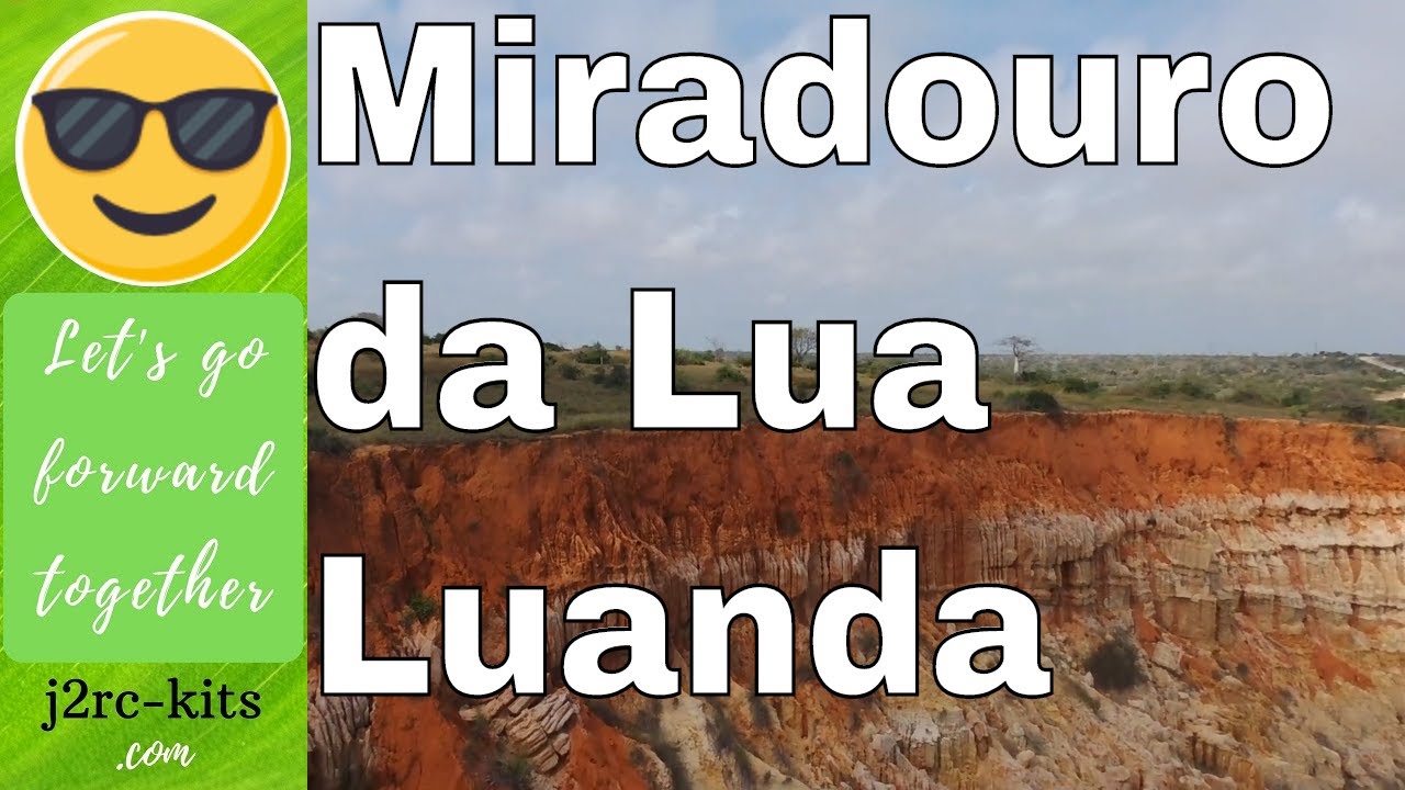 Miradouro Da Lua Luanda Angola - One day trip vlog in Angola - Parrot Bebop 2