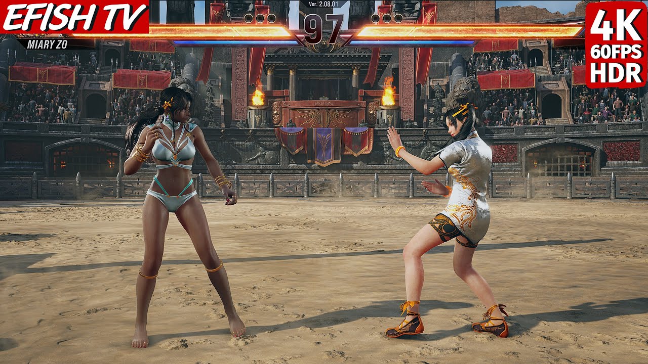 Miary Zo vs Ling Xiaoyu (Hardest AI) - Tekken 8