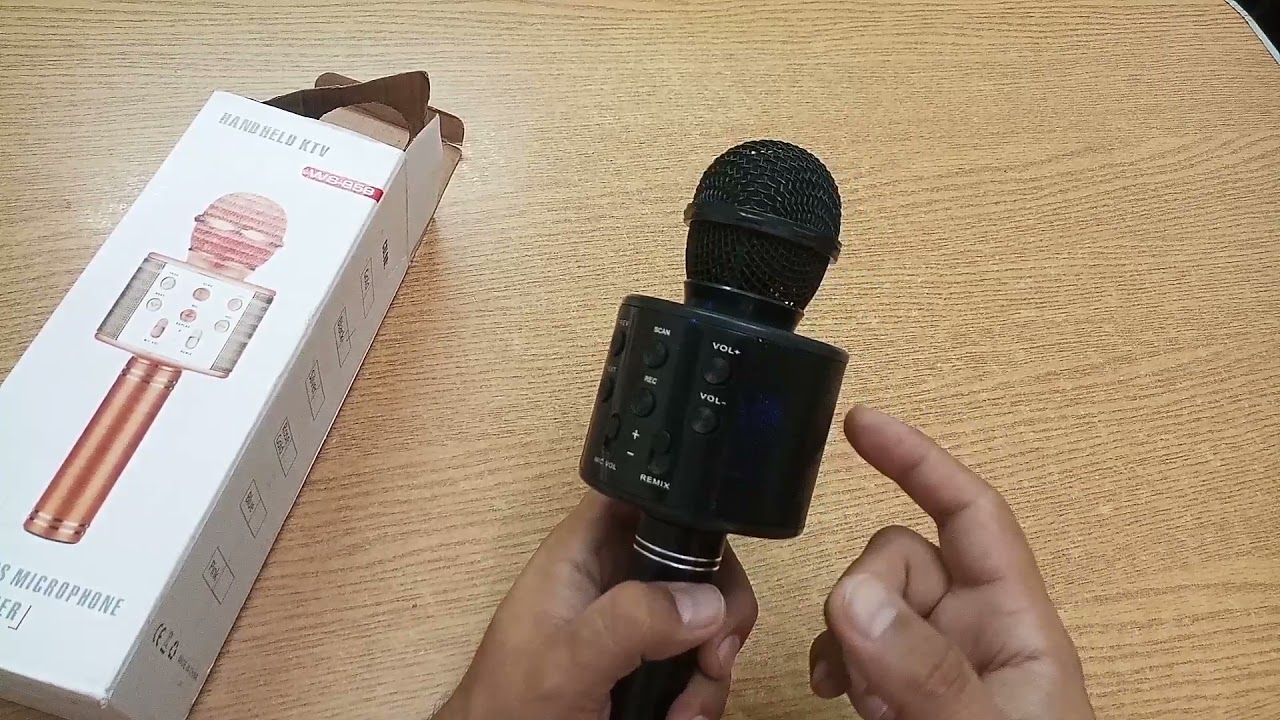 مراجعة ميكرفون كاريوكي لاسلكى ومعرفة مميزاته