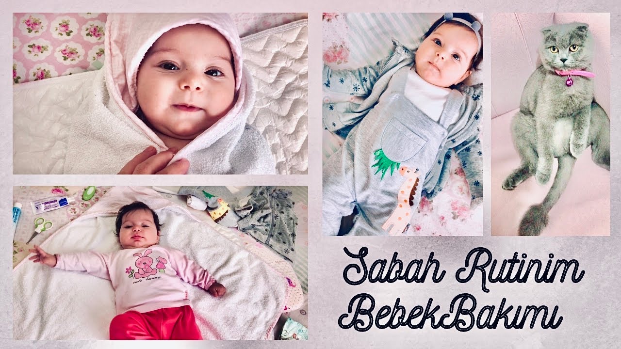 SABAH RUTİNİM 👶🏻 GÜNLÜK BEBEK BAKIMI 🛁 KEDİM 🐈‍⬛