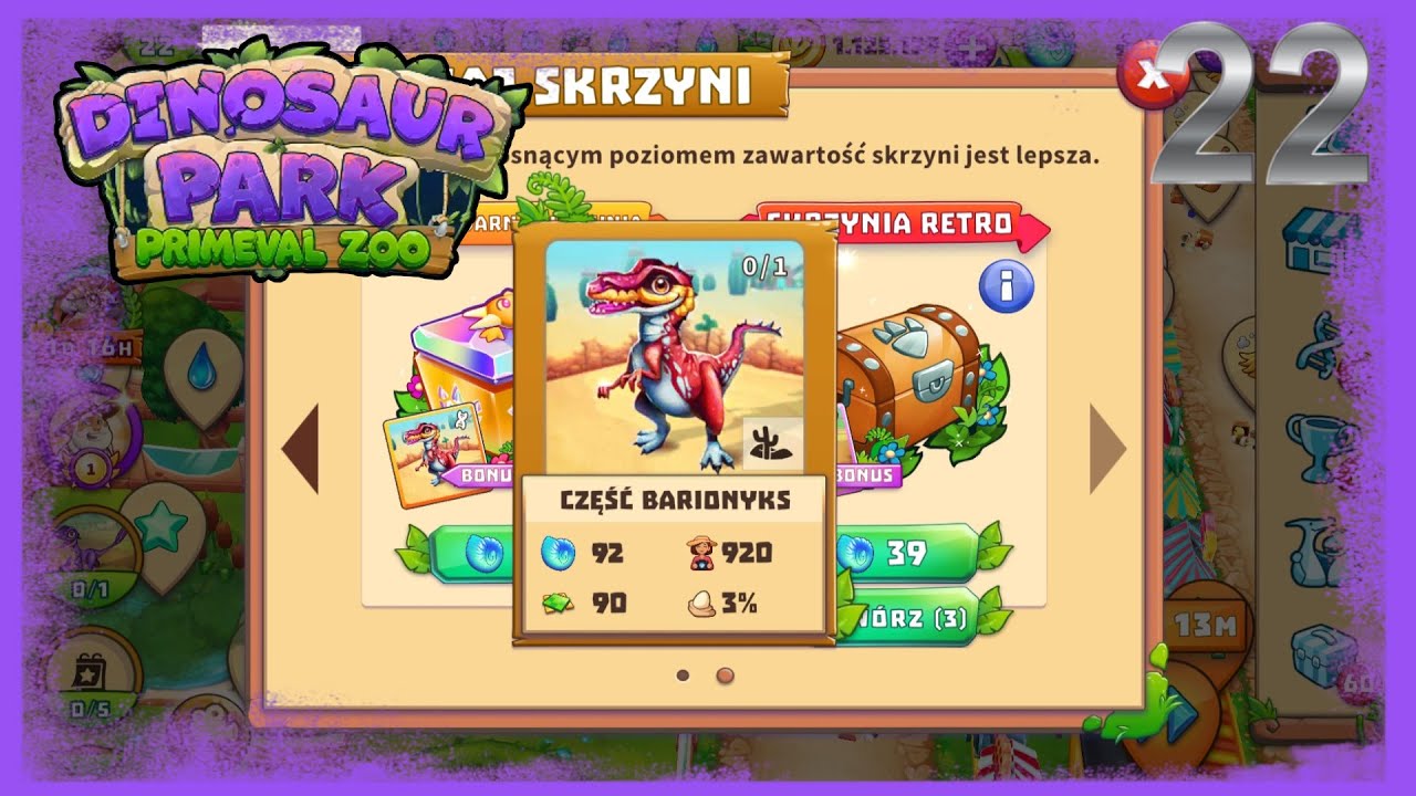 🦕 Dinosaur Park – Primeval Zoo / Od.22