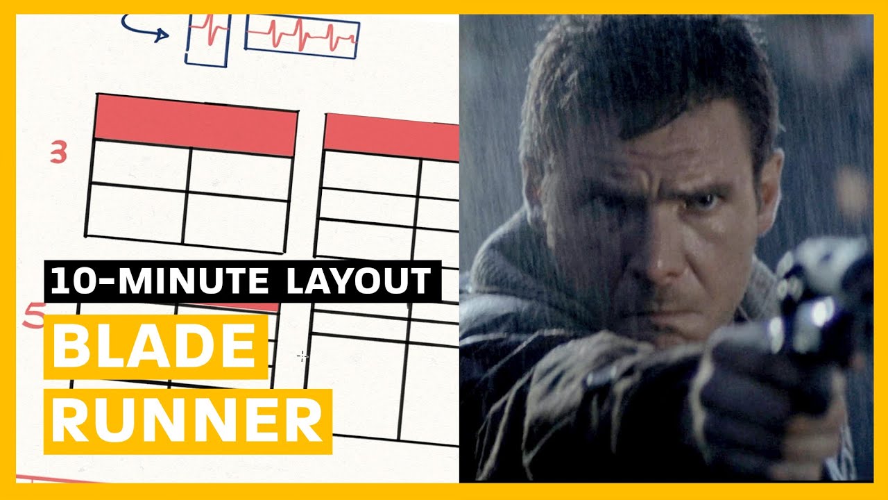 Blade Runner: Adapting slow motion in comics