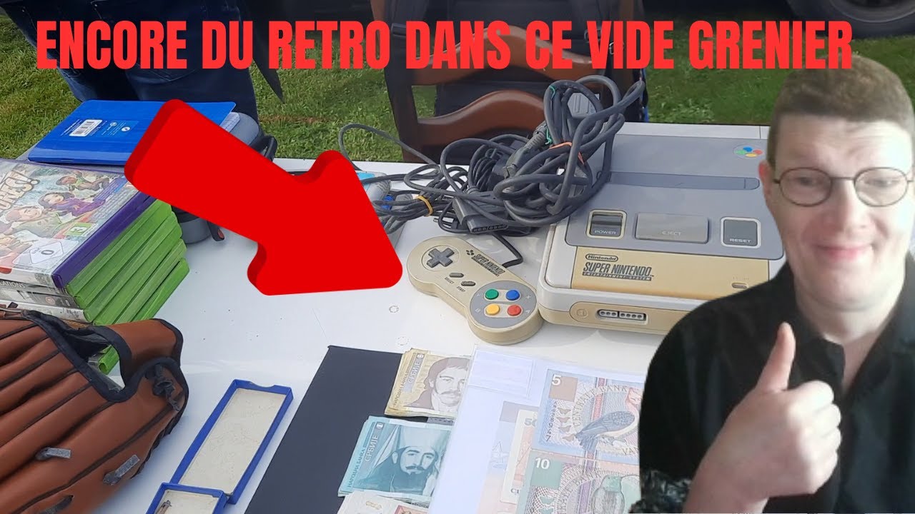 #VIDEGRENIERLIVE# : JE TROUVE de la SUPER NINTENDO dans ce VG#haul##viral#