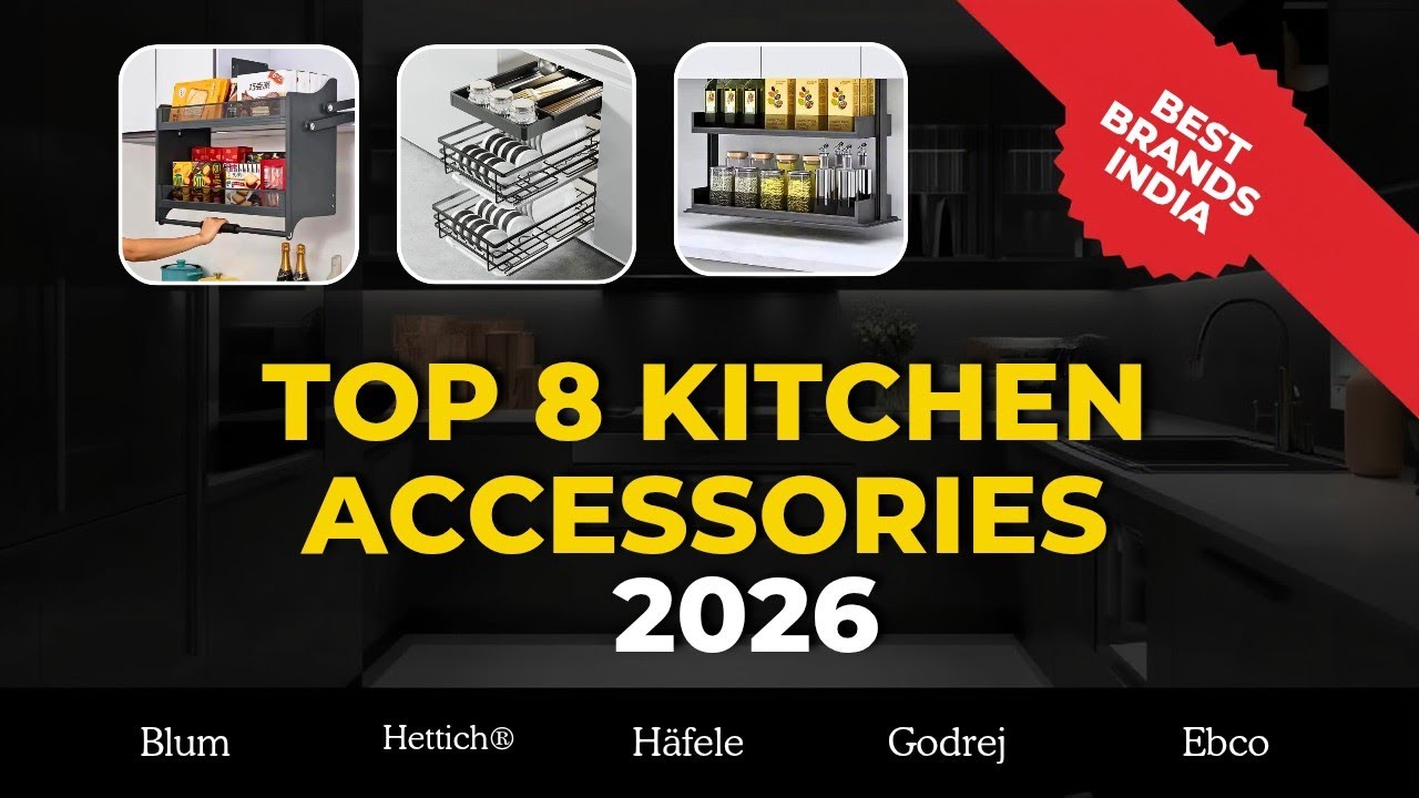 Top Kitchen Accessories & Best Brands 2026 | Pull-Out, Lift-Up, Tall & Pantry Units #home 