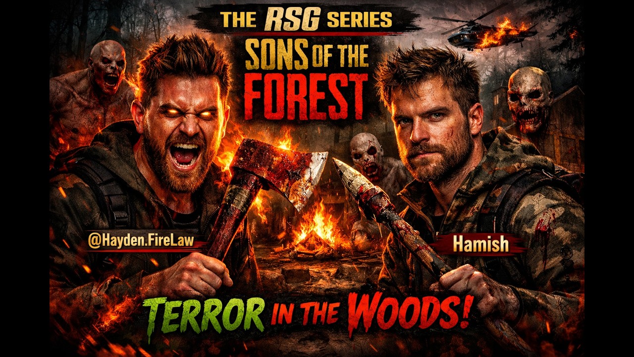 Sons of the forest with my cousin Hamish (Part 1) [Normal Mode]