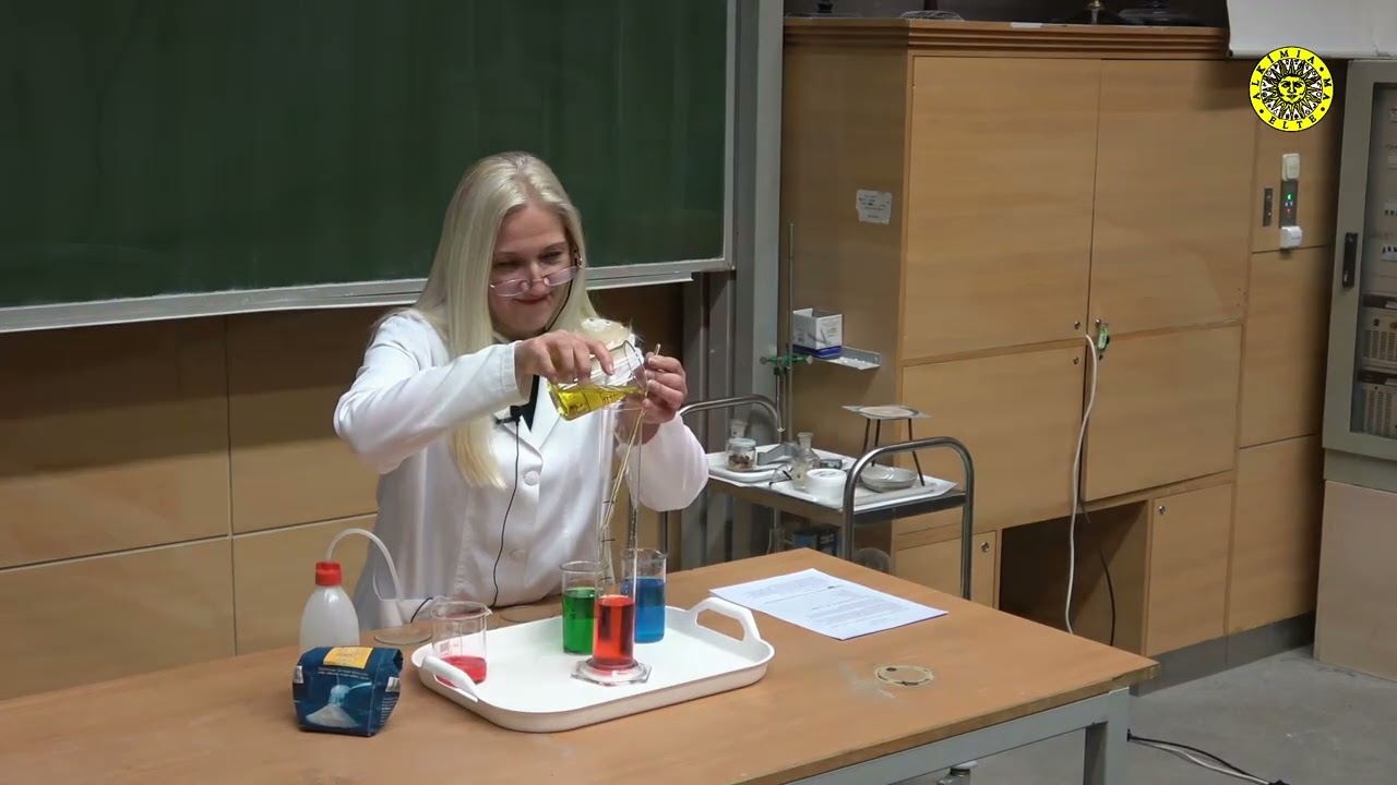 Kiss Edina és Molnár István kísérletei - CukorShow: Kémia édesen és látványosan