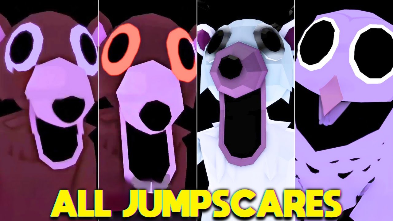 NEW SNOW DEER - ALL JUMPSCARES 99 Nights in the Forest [ROBLOX]