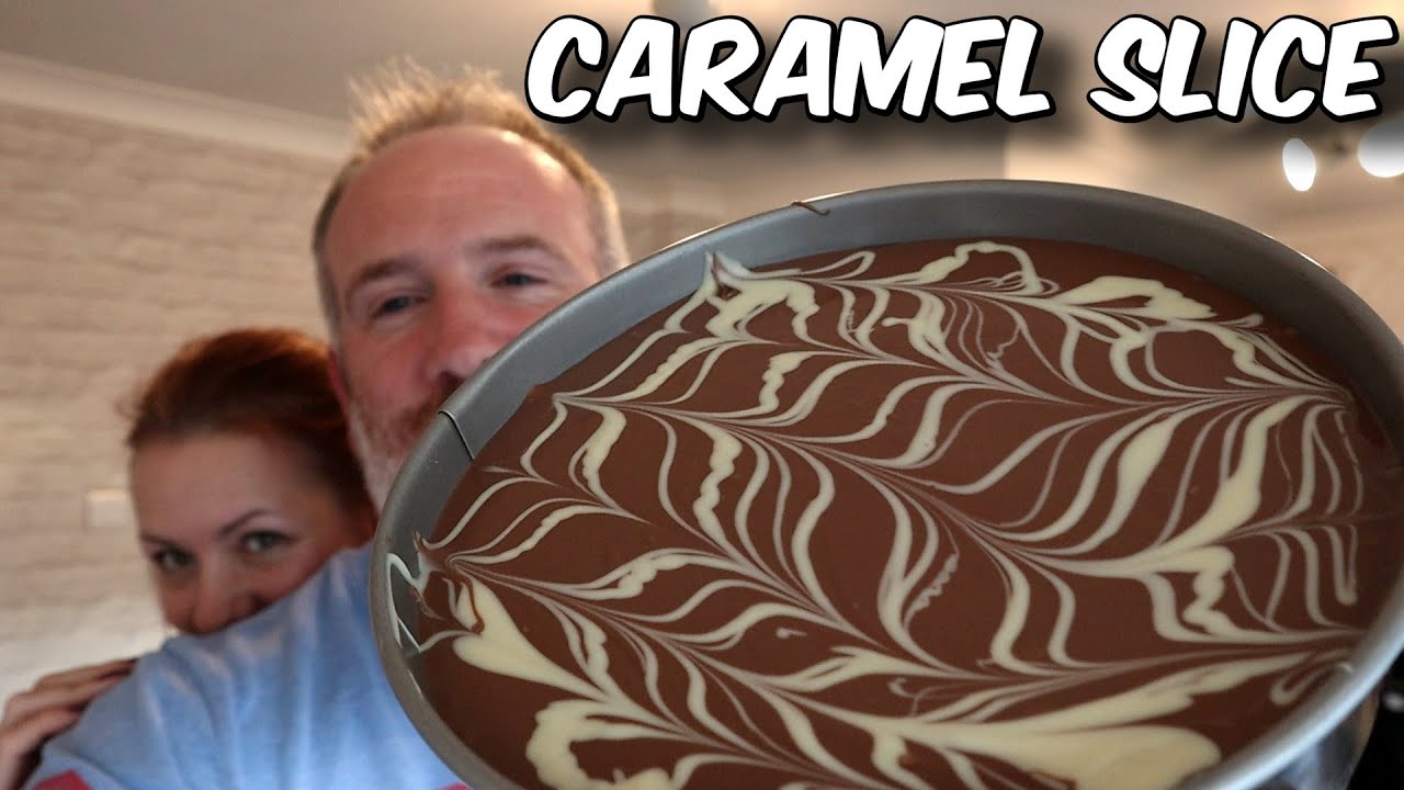 Easy Caramel Slice
